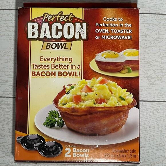 Perfect Bacon Bowl Maker New In Box - Picture 1 of 6